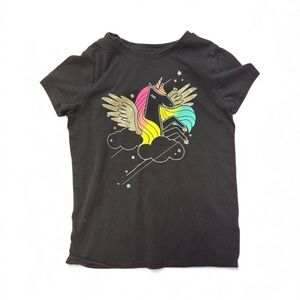 Magical Black Unicorn Kids Tee